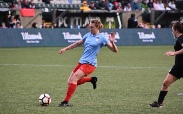 Morgan Proffitt impressed in preseason to earn a roster spot. Source: Chicago Red Stars