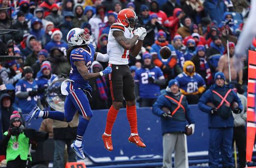 Terrelle Pryor was one of the few bright spots for the Cleveland Browns | Source: Tom Szczerbowski - Getty Images