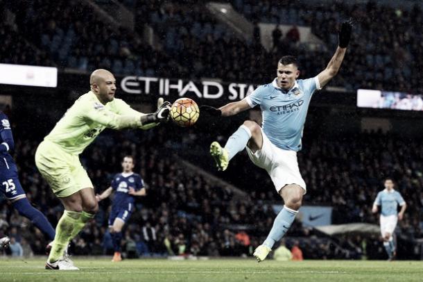 Howard impressed as Everton earned a hard-fought point at Manchester City in January. | Photo: Liverpool Echo