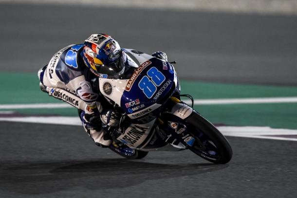 Jorge Martín en Qatar | Foto: Gresini Racing