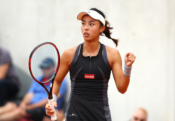 Wang Qiang claimed her first top-10 win in Paris this year over Venus Williams | Photo: Cameron Spencer/Getty Images Europe