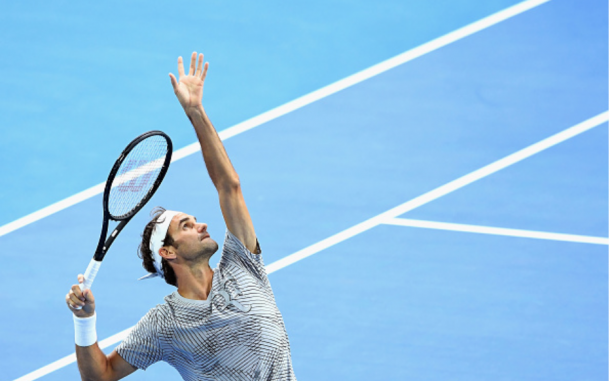 Federer is the overwhelming favorite on Monday night in Melbourne. Credit: Quinn Rooney/Getty Images