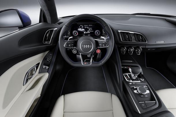 Interior Audi R8 (Imagen: Audi)