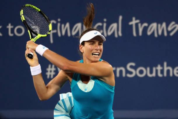 Johanna Konta in action in Cincinnati (Getty/Rob Carr)