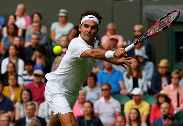 Federer came through his opening game with ease. | Image credit: Lindsey Parnaby/Anadolu Agency/Getty Images
