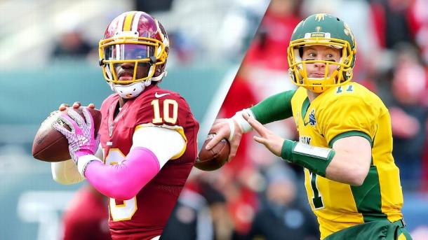 Cleveland ultimately chose RG3 over Carson Wentz. So why would Cleveland stay at the number 2 spot?