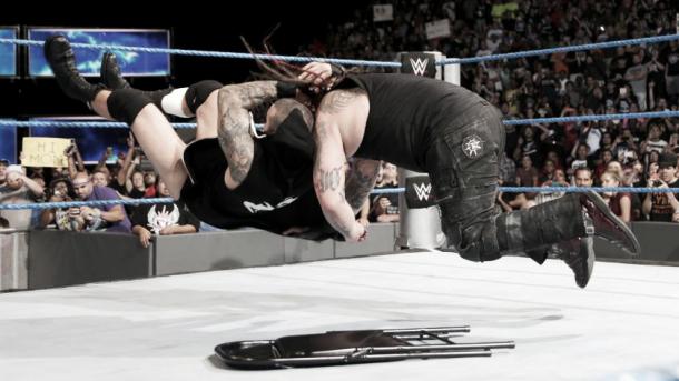 The Viper strikes. Photo- WWE.com