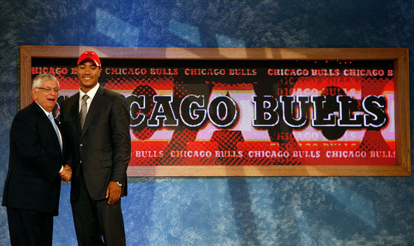 Sully thinks the Bulls will win the lottery. The last time the Bulls selected first was when they drafted Derrick Rose, 10 years ago. Photo: Nick Laham/Getty Images North America