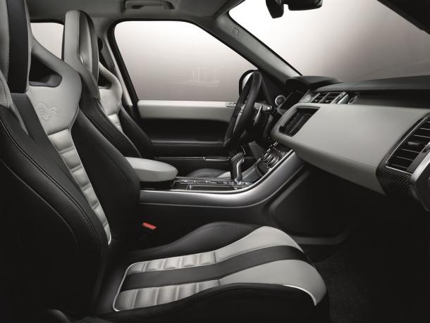Interior Range Rover Sport SVR (Imagen: Land Rover)