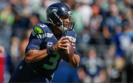 Russell Wilson threw for just over 250 yards and one touchdown in Week One against the Miami Dolphins | Source: Otto Greule Jr - Getty Images 