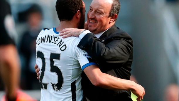 Will Townsend and Benitez be celebrating for the right reasons come May? | Image source: ITV