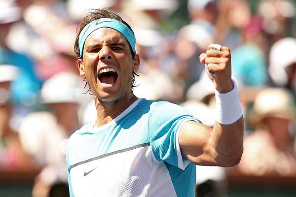 Esulta Nadal - Source: Matthew Stockman/Getty Images North America