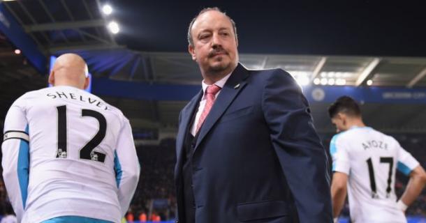 Benitez affranto. Fonte: GettyImages