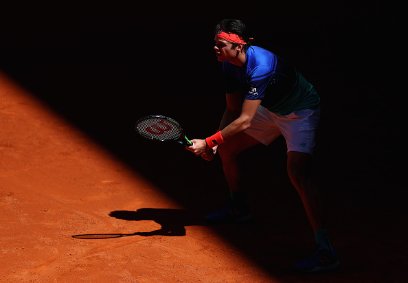 Milos Ranoic is looking to beat Novak Djokovic for the first time in his career in the quarterfinals of the Madrid Open. | Photo: Getty Images