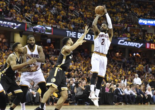 Cleveland Cavaliers guard Kyrie Irving (2) shoots  the ball. Photo by: David Richard-USA TODAY Sports 