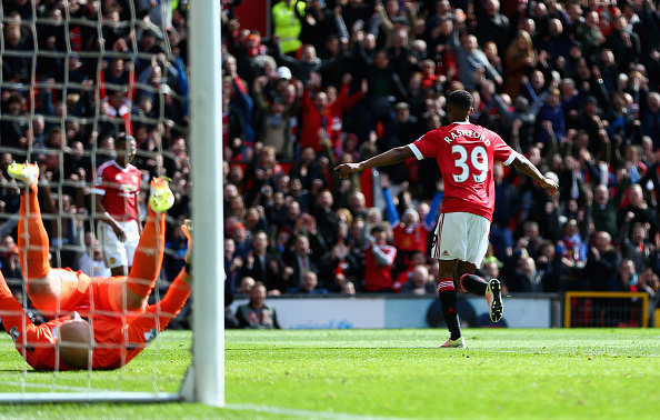 Rashford celebrates his 7th goal in 12 games | Photo: Clive Brunskill/Getty Images