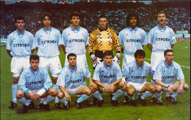Once que disputó la final de la Copa del Rey de 1994 (Foto: foro.delcelta.com)