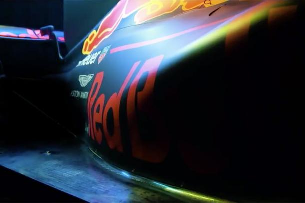 Detalhe da carenagem do RB13 (Foto: Divulgação/Red Bull Racing)