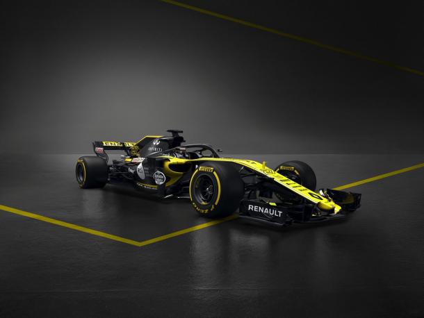 O novo carro tem trazido grande confiança de resultados para a equipe (Foto: Divulgação/Renault Sport F1)