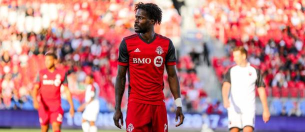 Tosaint Ricketts will be looked upon to lead the line for Toronto | Source: torontofc.ca