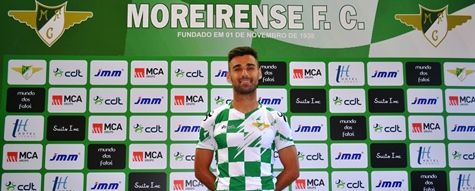 Roberto presentado con el Moreirense FC | Foto: Moreirense FC