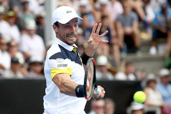 Roberto Bautista Agut's baseline game was firing during the match | Photo: Phil Walter/Getty Images AsiaPac