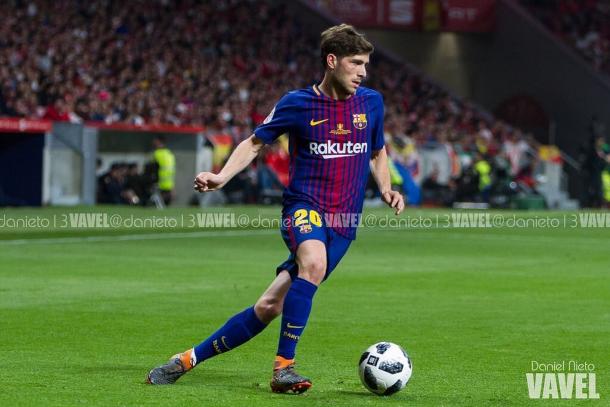 Sergi Roberto podría volver a la medular esta temporada | Foto: Daniel Nieto - VAVEL