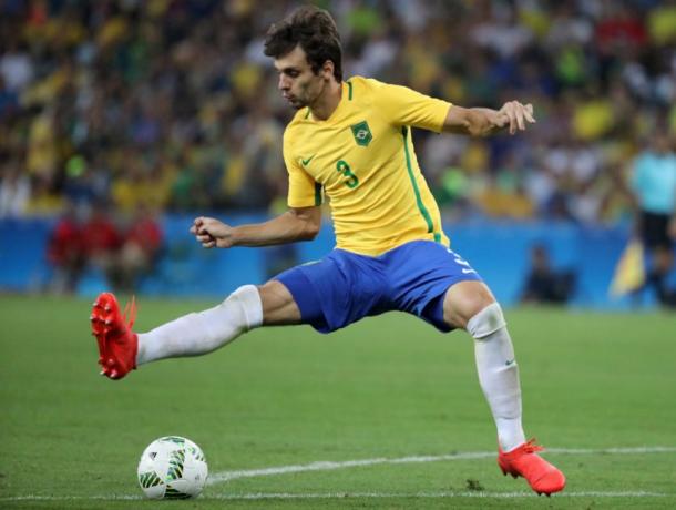 Rodrigo Caio con il Brasile olimpico, vivelohoy.com