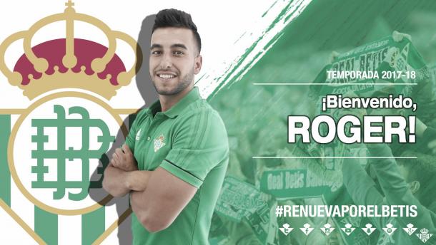 Roger Bermusell en el fotomontaje del club bético / Foto: Betis Futsal