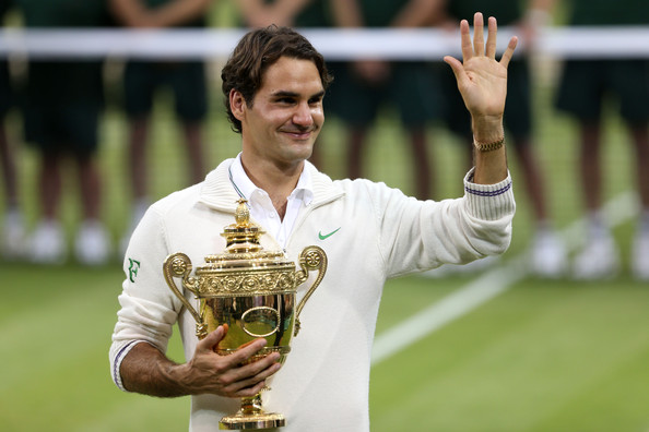 Federer's last Grand Slam title came at Wimbledon in 2012. Credit: Julian Finney/Getty Images Europe