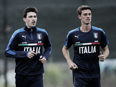 Romagnoli e Rugani: dupla deve formar a zaga da Itália no futuro (Foto: Getty Images)