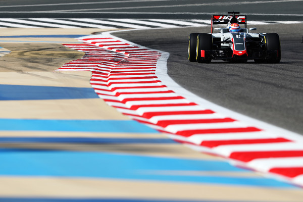 Grosjean durante la clasificación de Bahréin | Fuente; Getty Images