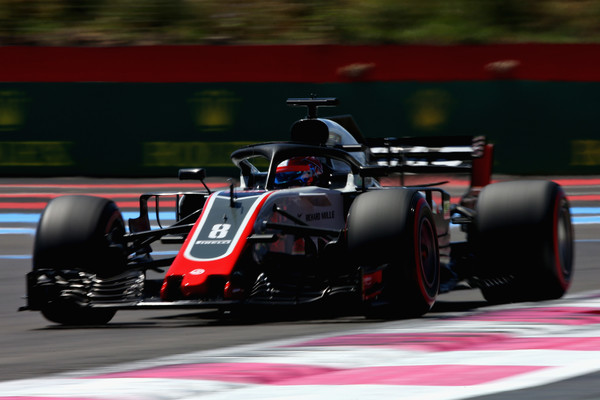 Romain Grosjean, durante el Gran Premio de Francia | Fuente: Charles Coates/Zimbio