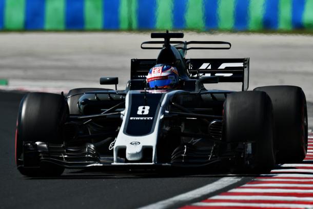 Romain Grosjean en el pasado Gran Premio de Hungría | Getty Images