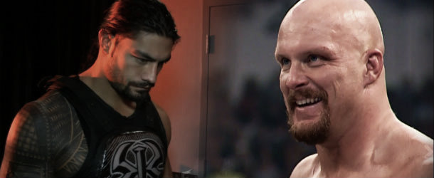 Stone Cold offered some positive words in the wake of Reigns' suspension (image:ringsidenews.com)