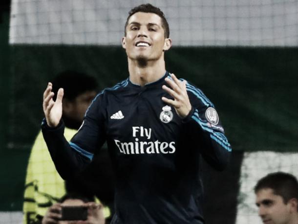 Above: Real Madrid's Cristiano Ronaldo has been reportedly linked with a move back to old club Manchester United 