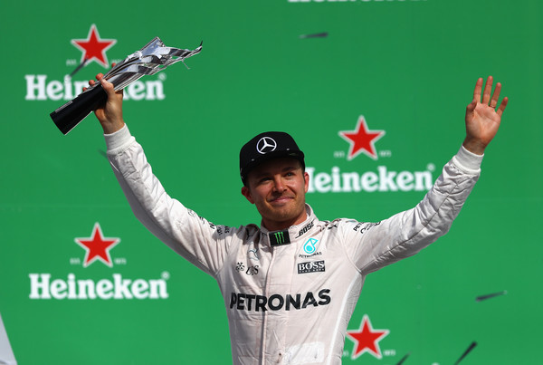 Nico Rosberg, en la pasada edición del GP de México. Foto: Clive Mason/Getty Images