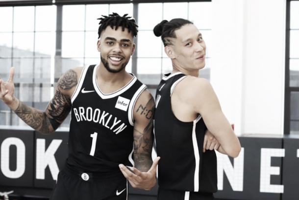Russell and Lin expected to lead Brookyn's backcourt I Photo: Instagram JLin7 