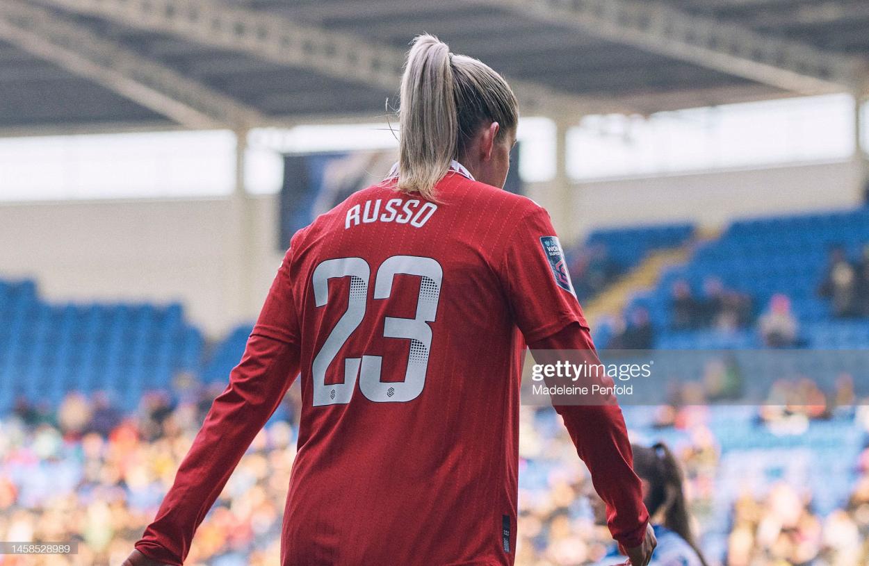 Alessia Russo vs Reading (Photo by Madeliene 