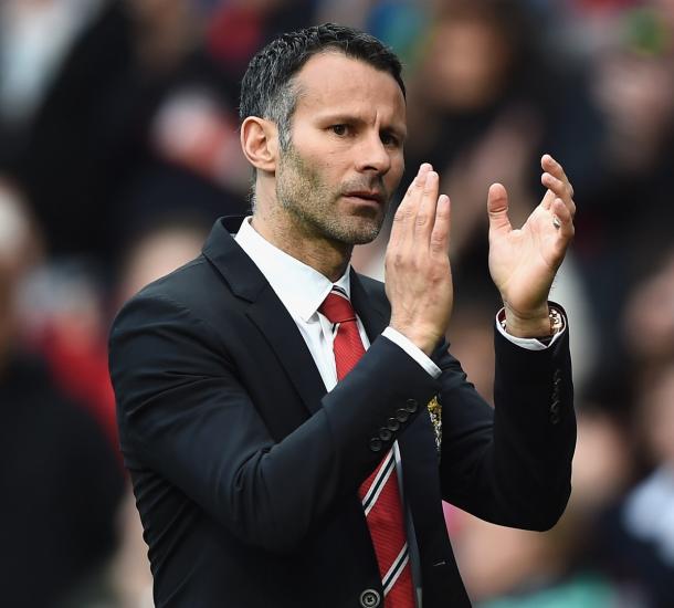 Ryan Giggs took charge as interim boss when David Moyes was sacked | Photo via Getty