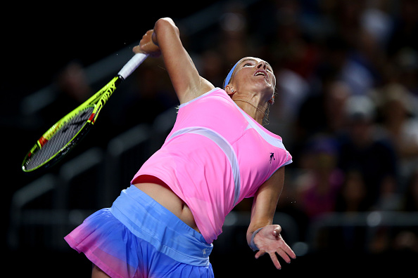 Kuznetsova will need to serve well today (Getty Images/Ryan Pierse)