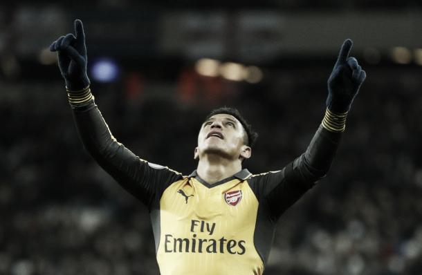 Alexis Sánchez ha participado en 25 goles en los últimos 25 partidos. (Foto: Arsenal)