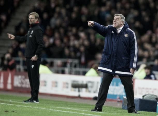 Allardyce marshals his troops. | Image source: The Telegraph.