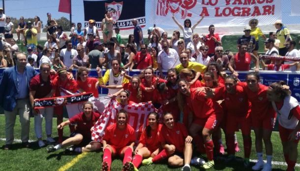 El Sevilla es de Primera tras una fantástica temporada. | Foto: Sevilla FC Femenino.
