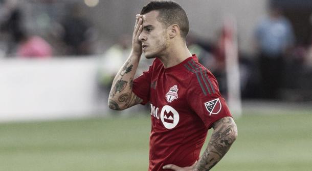 Giovinco continues to struggle in front of goal. (Photo credit: Chris Young/Canadian Press)