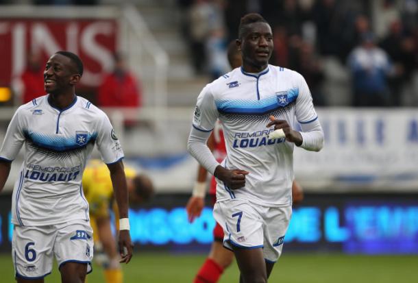 Guirassy while in action for Auxerre. | Image source: But