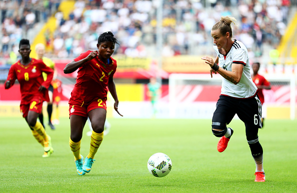 Laudehr has been a consistent performer for Germany down the years. | Image credit: Lars Baron/Bongarts/Getty Images