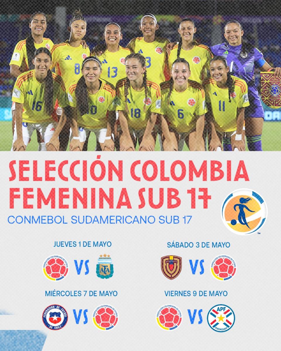 Calendario de la Selección Colombia Femenina 2025 - VAVEL Colombia
