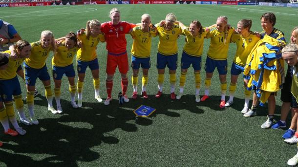 Suecia ha estado presente en todas las Olimpiadas. | Foto: FIFA.