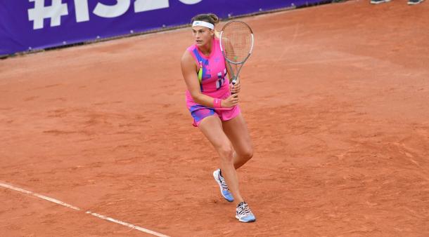 Sabalenka will look to use her tremendous power to hit through Pegula/Photo: Chryslene Caillaud/Internationaux de Strasbourg